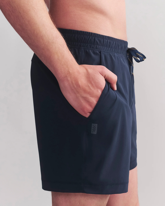 Rhone 5" Pursuit Short - Lined Navy