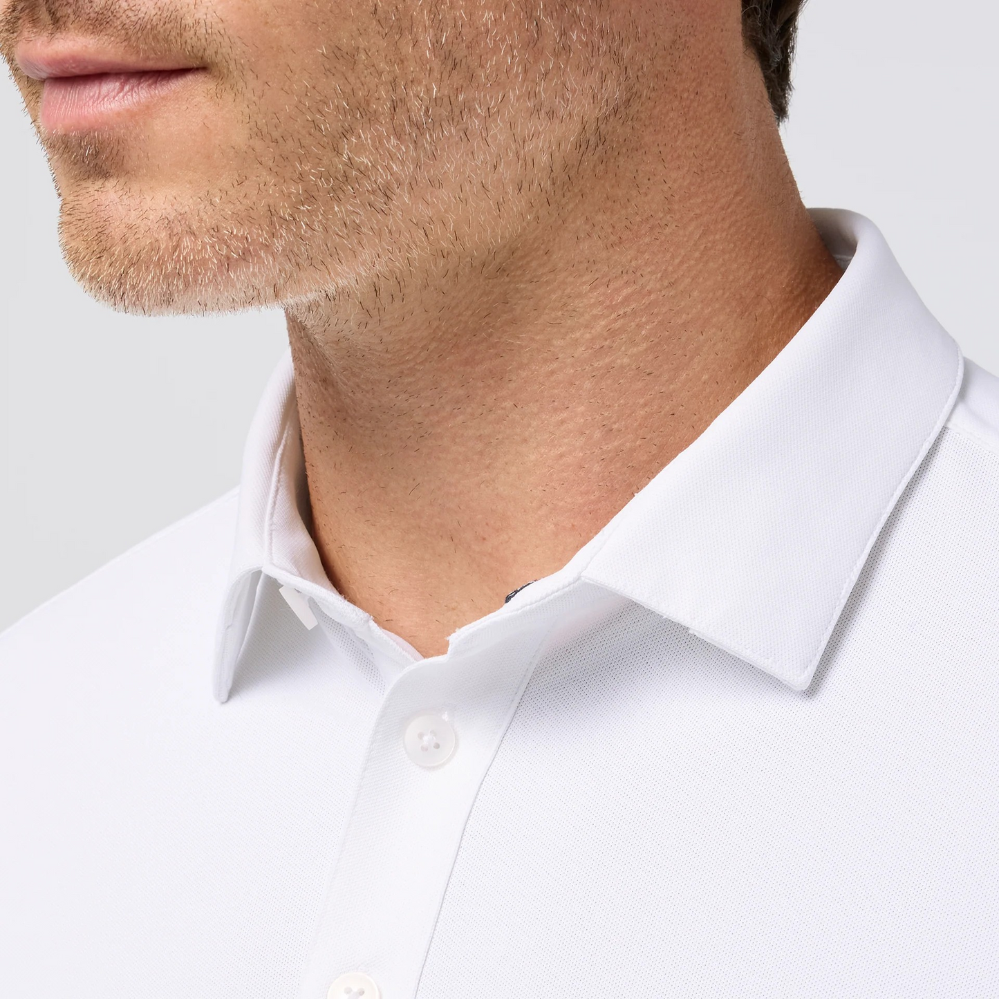 Mizzen + Main S26 Harper Polo White