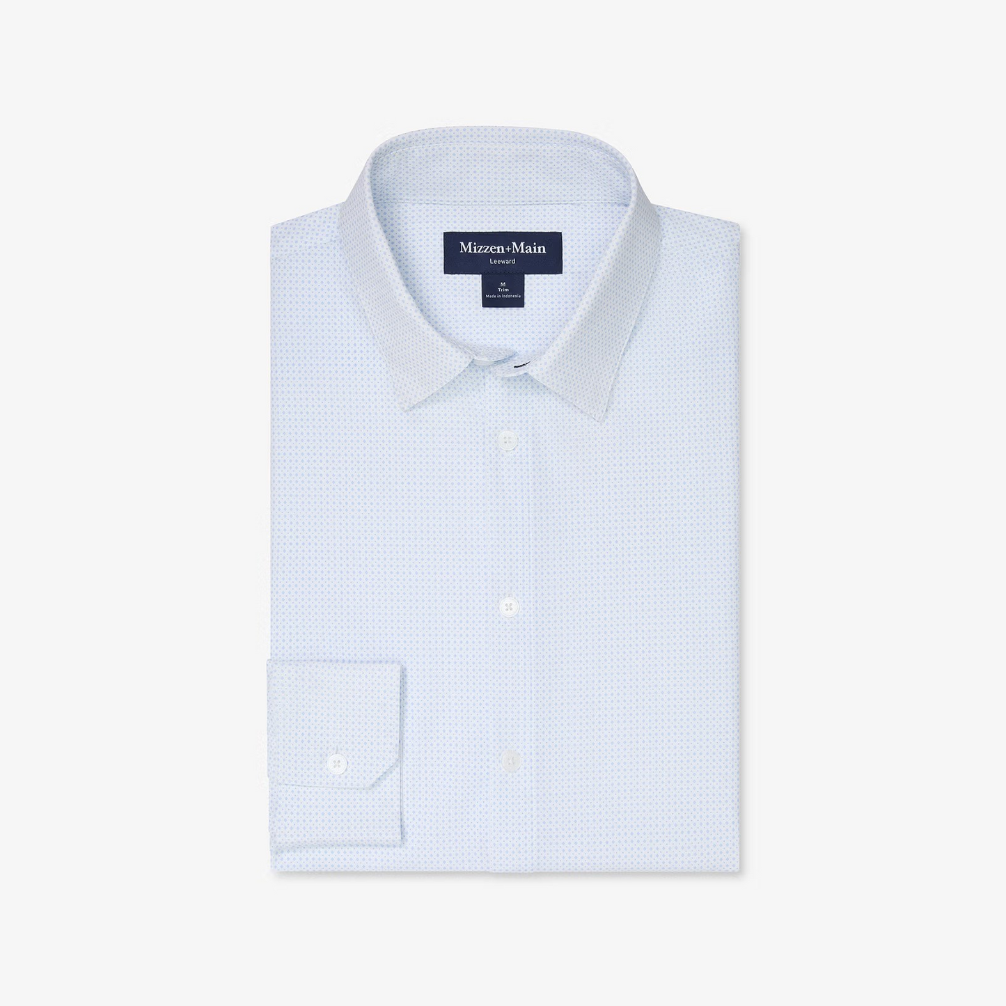 Mizzen + Main Long Sleeve Leward Cloud Blue Clover