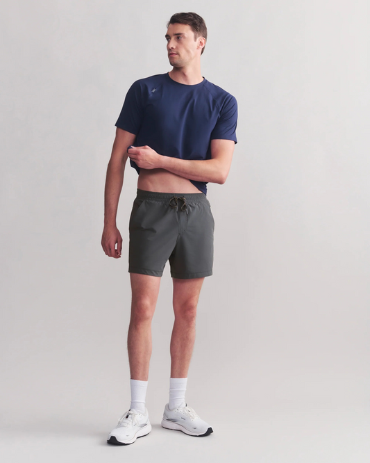 Rhone 5" Pursuit Short - Lined Asphalt