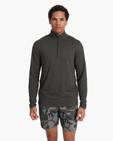 Vuori 1/4 Zip Ease Charcoal