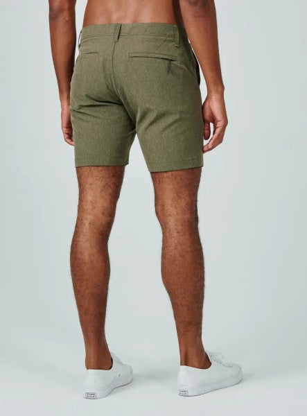 7 Diamonds Shorts Aero 7" Olive