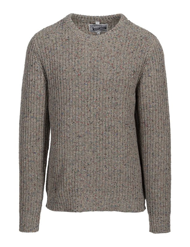 Schott Crewneck Sweater Tan