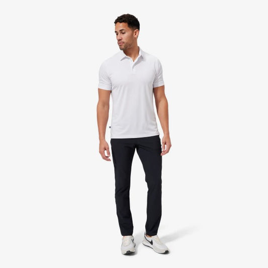 Mizzen + Main Polo Versa Solid White