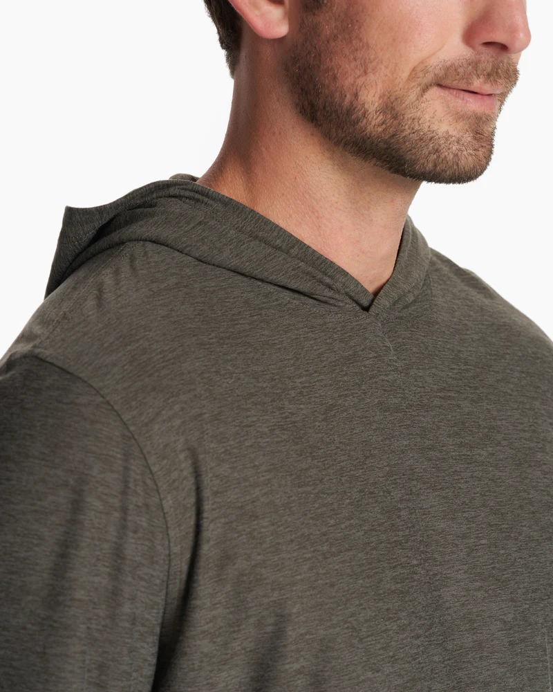 Vuori Strato Tech Hoodie Heather Balsam