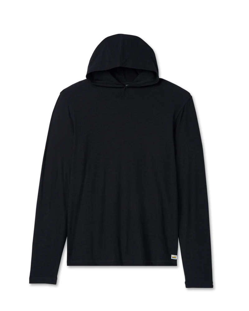 Vuori Strato Hoodie Heather Black