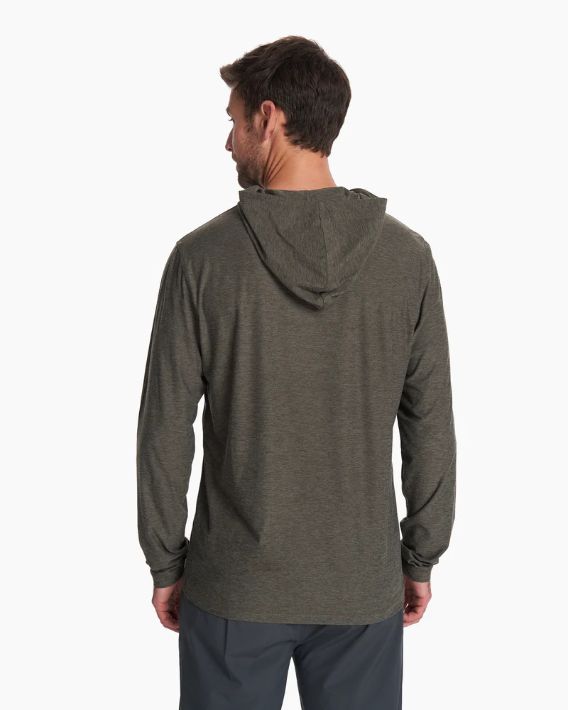 Vuori Strato Tech Hoodie Heather Balsam