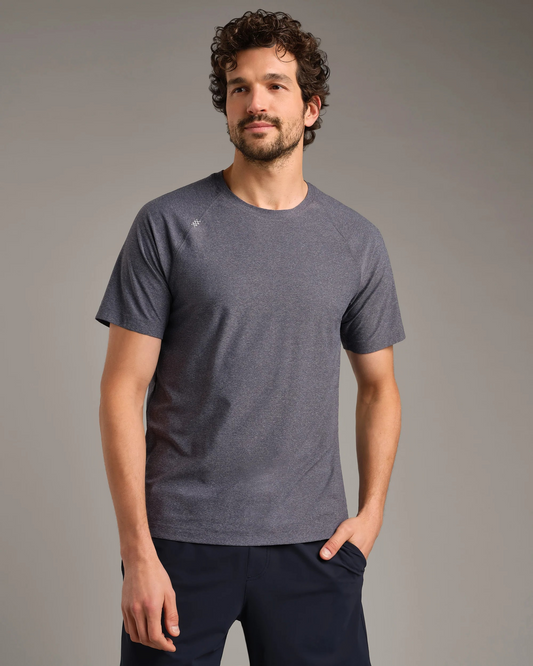 Rhone Reign SS Tee Midnight Heather