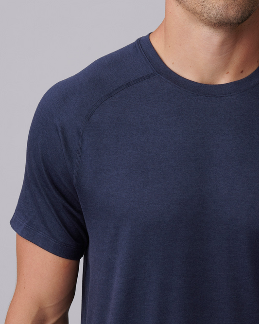 Rhone Atmosphere SS Tee Navy Heather