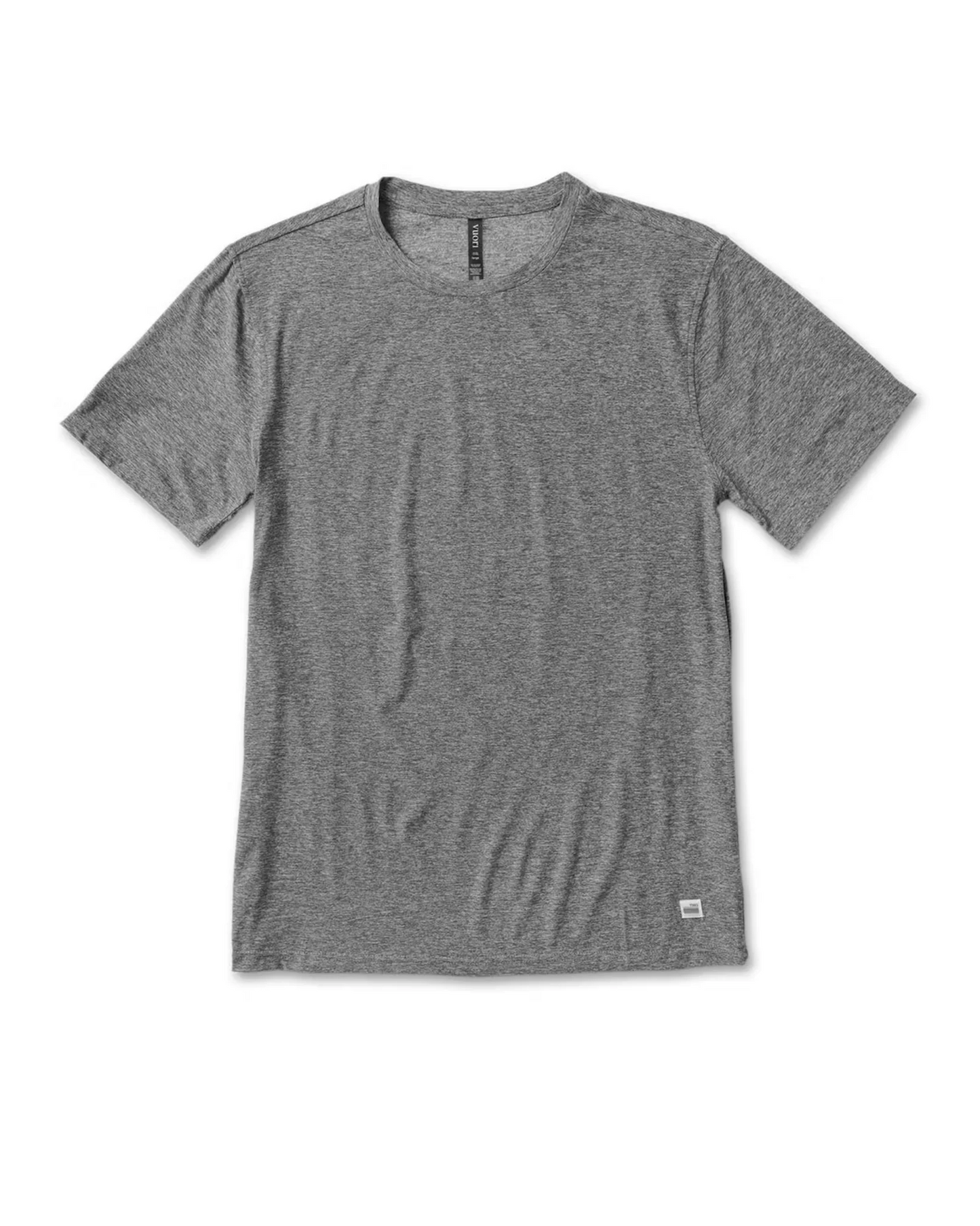 Vuori Strato Tech Tee Shirt Heather Grey