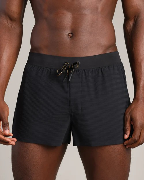 Rhone 3" Invictus Ripstop Short Lined Black