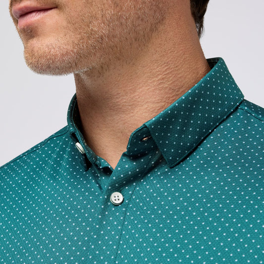 Mizzen + Main Halyard S26 SS Shirt Teal