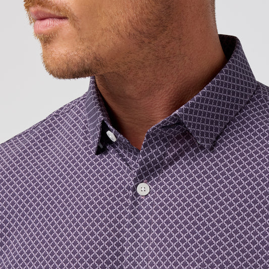 Mizzen + Main S26 SS Leeward Purple Palm