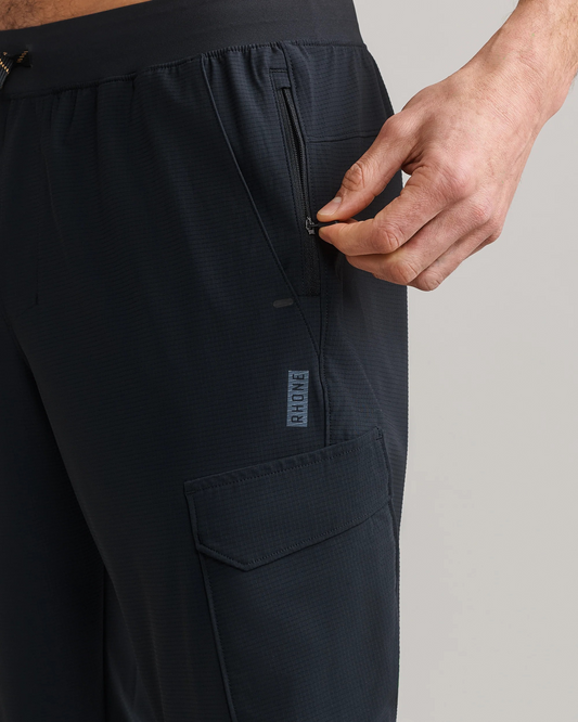 Rhone Invictus Ripstop Jogger Pant Black