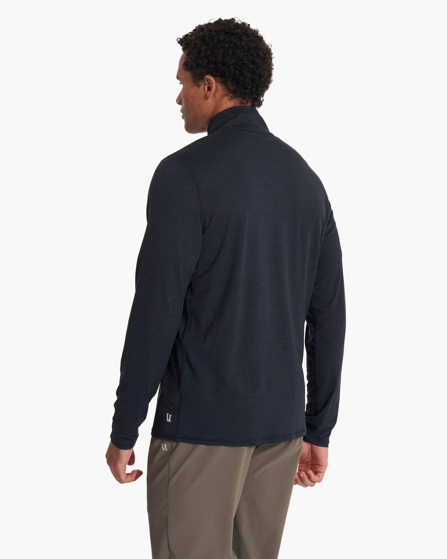 Vuori 1/4 Zip Ease Ink Heather