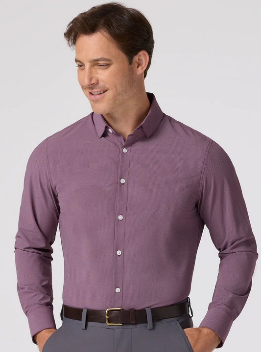 Mizzen + Main F25 LS Leward Eggplant Geo