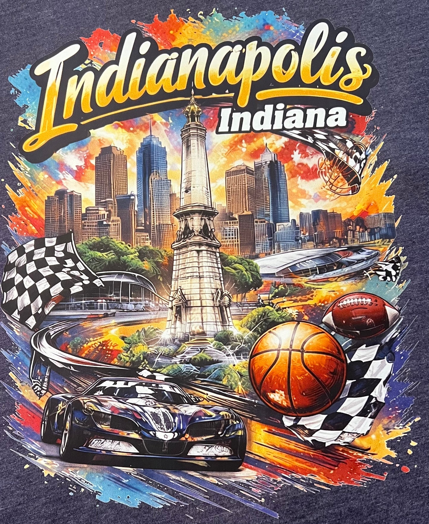 HCH-IN Indy Circle Htr Navy