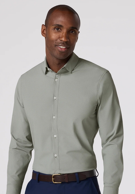 Mizzen + Main F25 LS Leward Olive Check