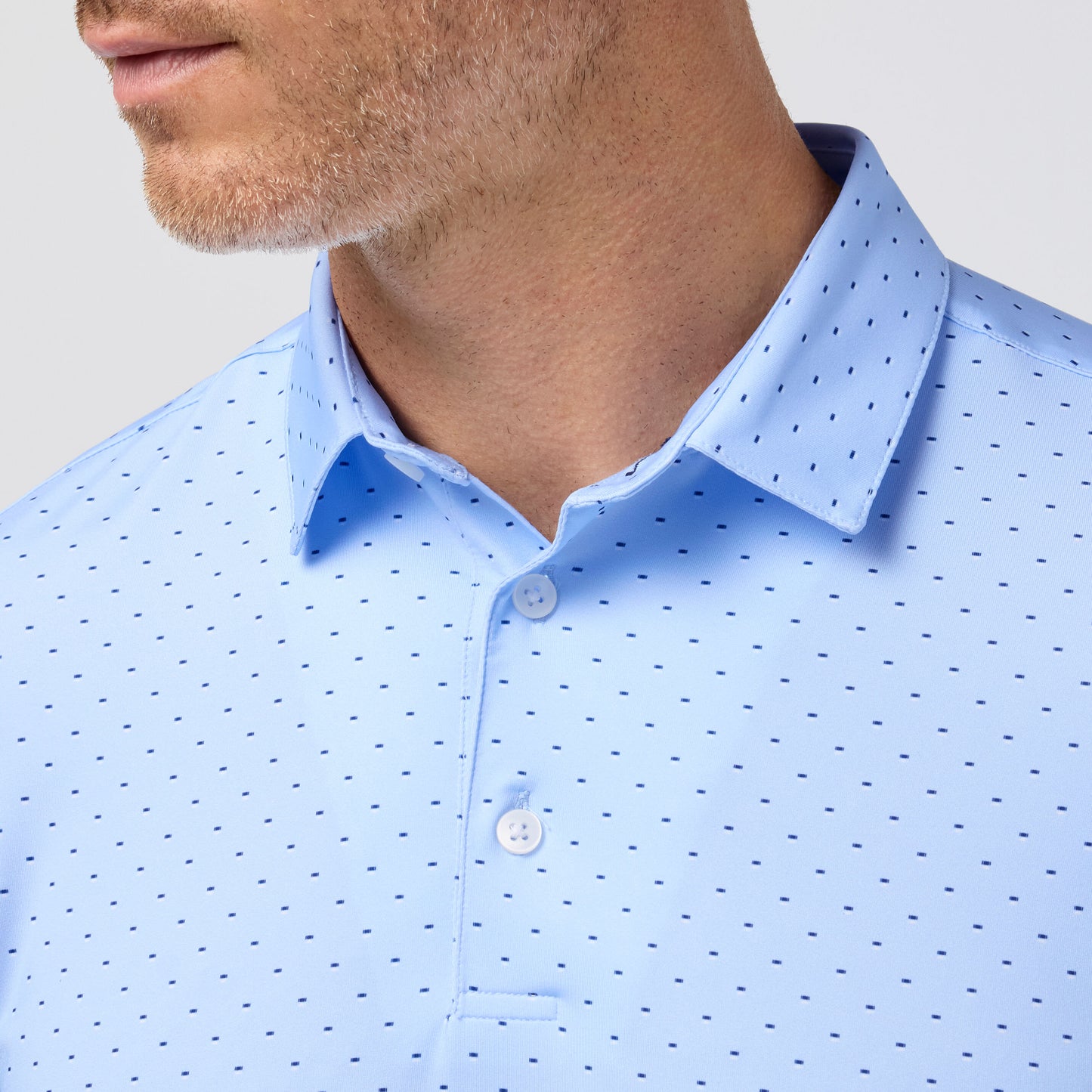 Mizzen + Main S26 Polo Copa Cloud Blue