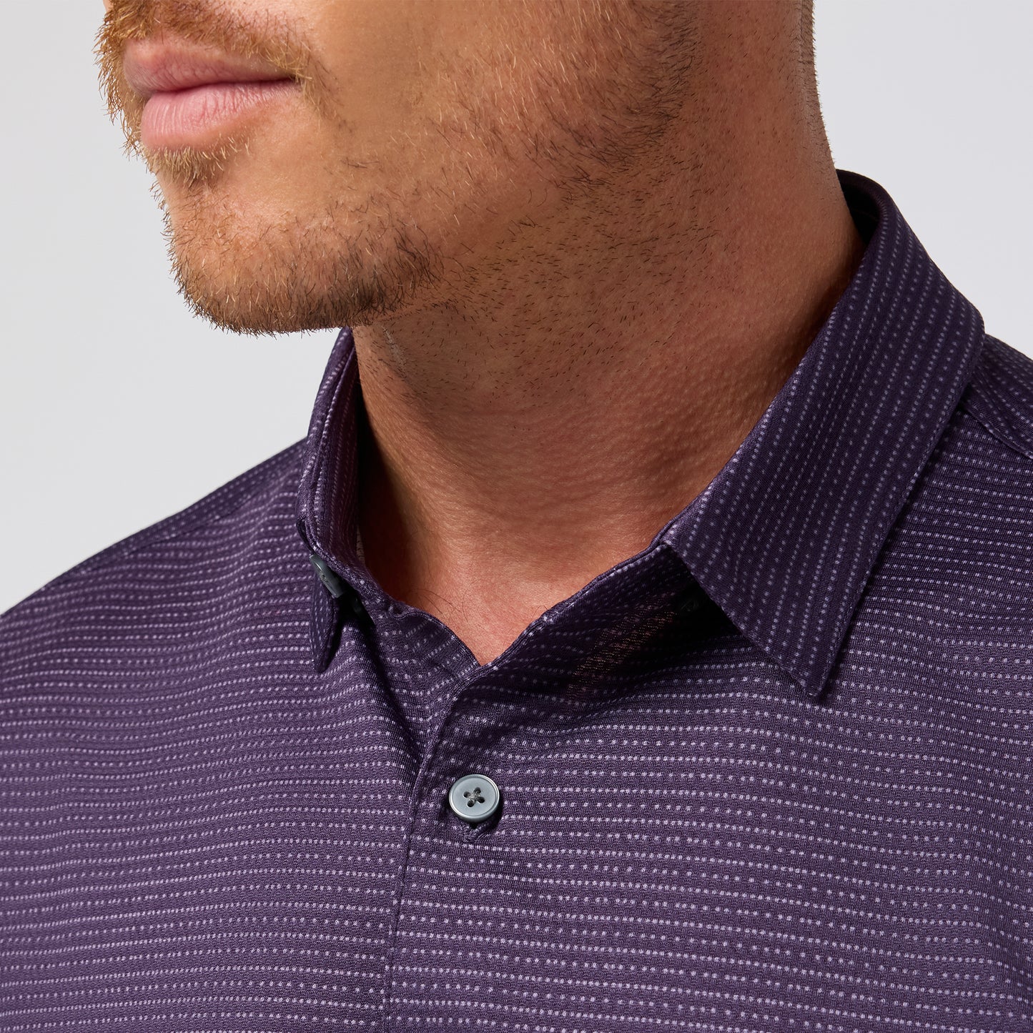 Mizzen + Main S26 Halyard Polo Purple Dusk