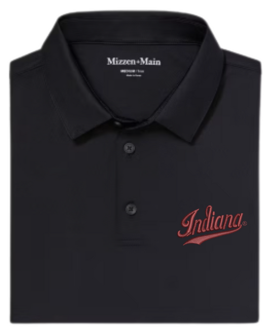 Mizzen Main Polo Versa Solid Black IU2