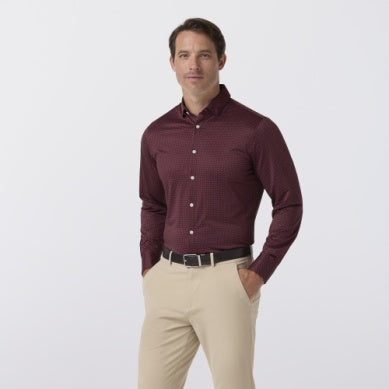 Mizzen + Main F26 Halyard LS Merlot Dot