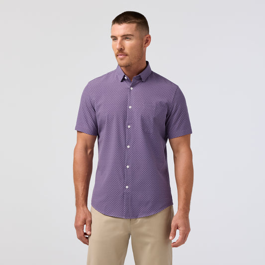 Mizzen + Main S26 SS Leeward Purple Palm