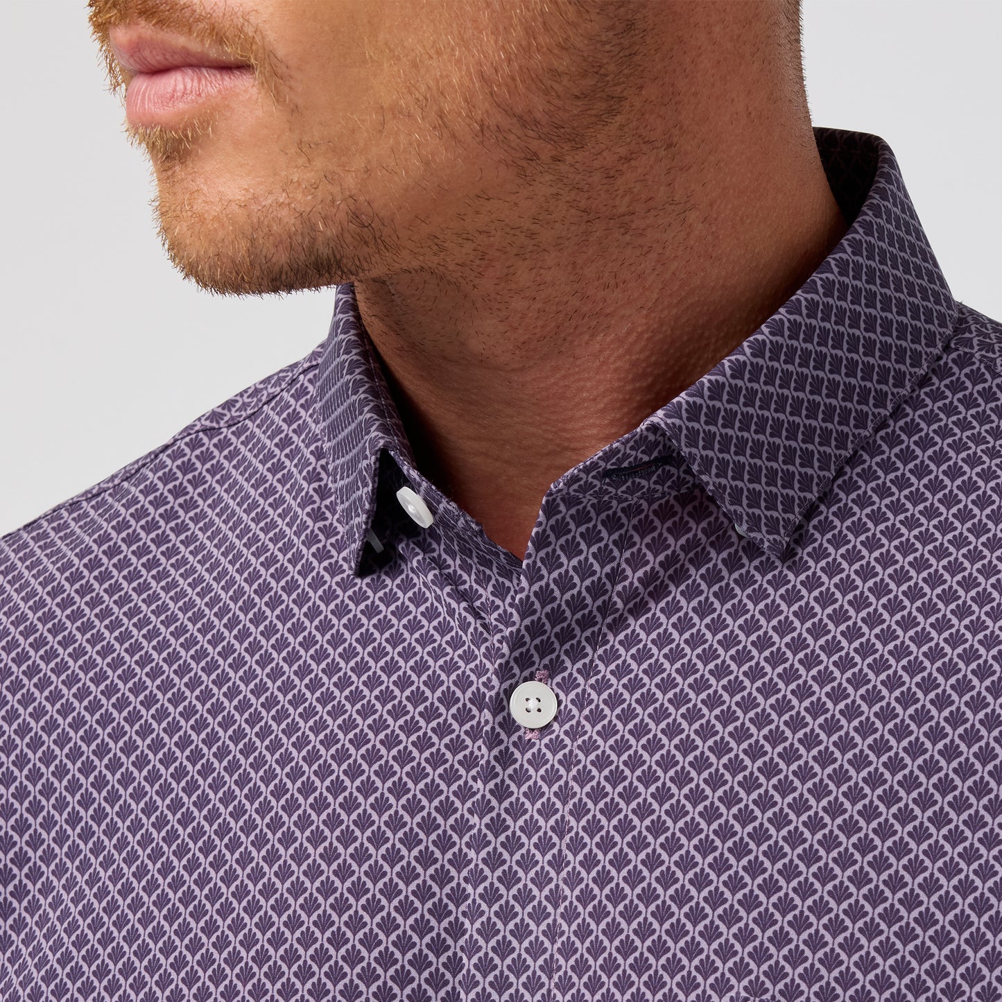 Mizzen + Main S26 SS Leeward Purple Palm